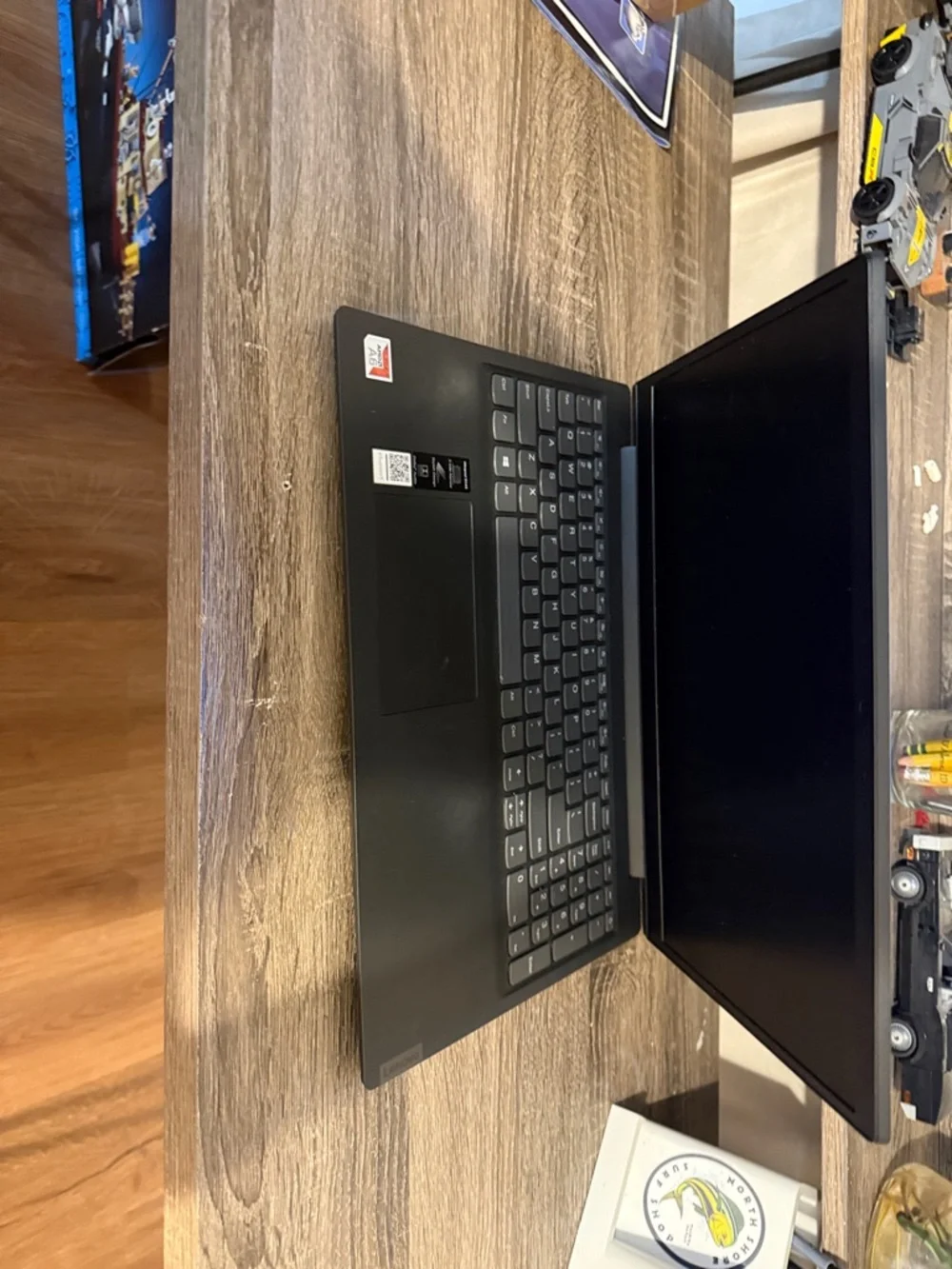 Lenovo Laptop in Black with Full-Size Keyboard